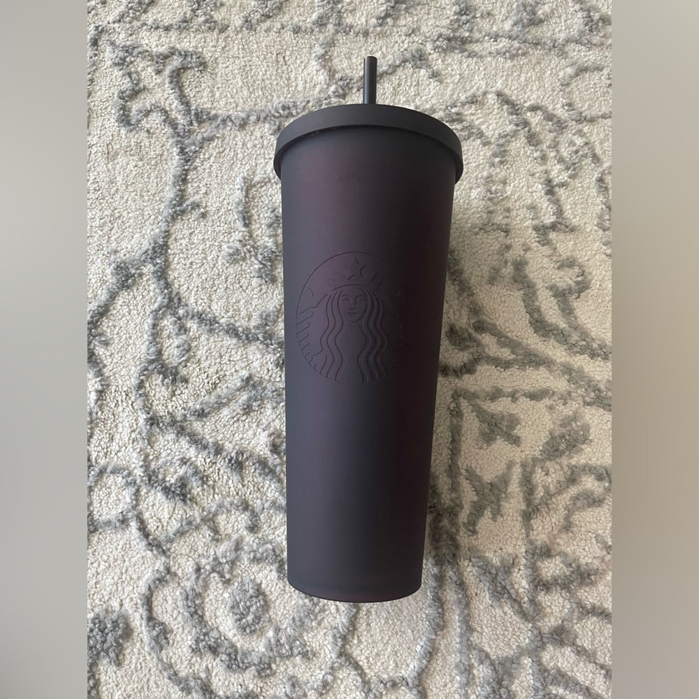 Starbucks Matte plum tumbler